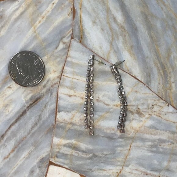 Beautiful Sparkly Crystal Earrings - Picture 4 of 5